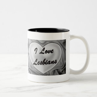Tasse 2 Couleurs J'aime des lesbiennes
