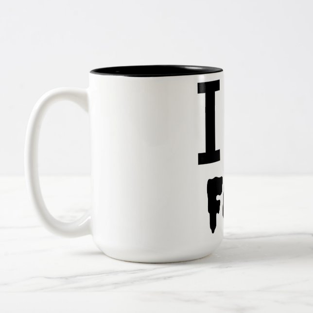 Tasse 2 Couleurs J'aime Fall (Gauche)