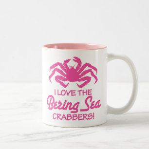 TASSE 2 COULEURS J'AIME LA MER DE BÉRING CRABBERS !