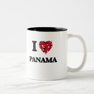 Tasse 2 Couleurs J'aime le Panama