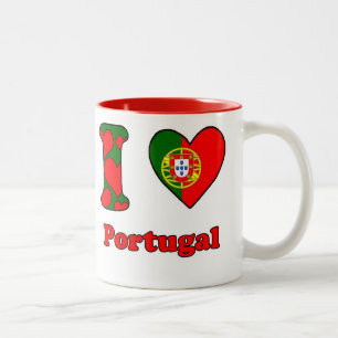 Tasse 2 Couleurs J'aime le Portugal