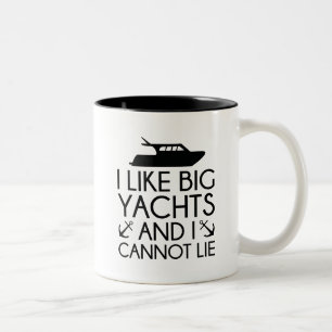 Tasse 2 Couleurs J'Aime Les Grands Yachts