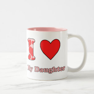 Tasse 2 Couleurs J'aime ma fille