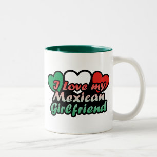 Tasse 2 Couleurs J'Aime Ma Fille Mexicaine