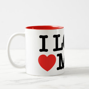 Tasse 2 Couleurs J'aime maman