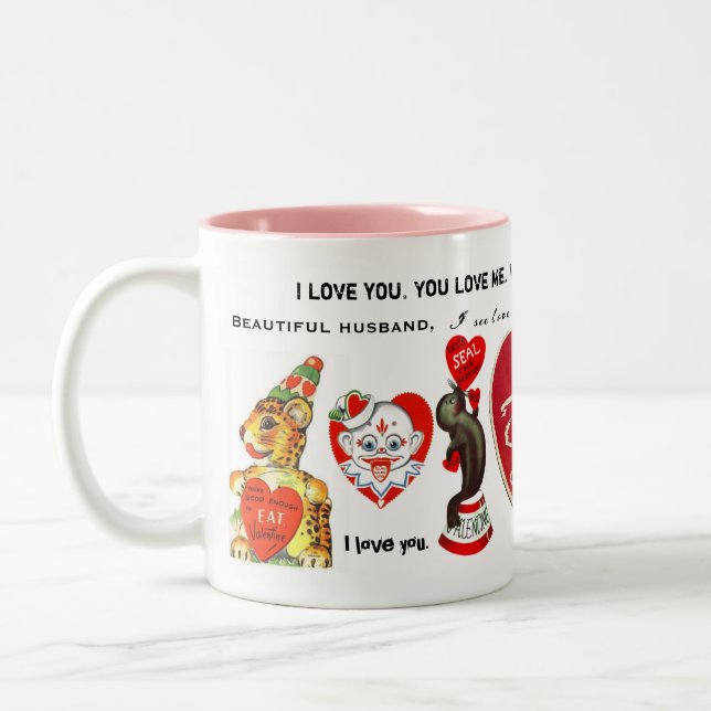 Tasse 2 Couleurs J'aime mon mari (Gauche)