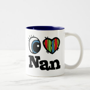 Tasse 2 Couleurs J'aime Nan