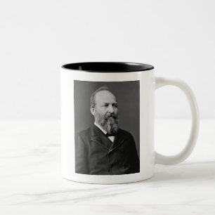 Tasse 2 Couleurs James Garfield 20e Président