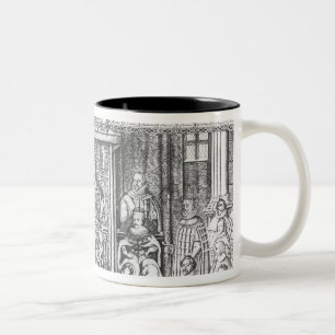 Tasse 2 Couleurs James I de l'Angleterre à la cour