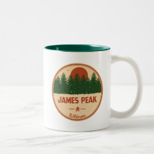 Tasse 2 Couleurs James Peak Wilderness Colorado