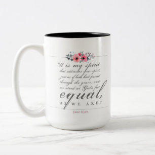 Tasse 2 Couleurs Jane Eyre - Comme Nous Sommes - Blanc