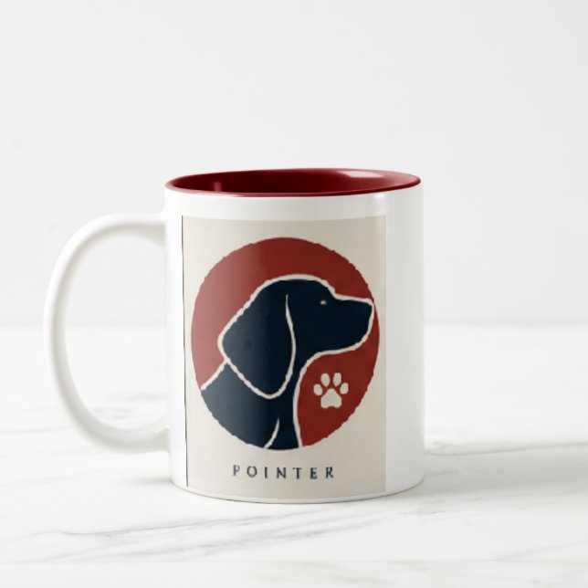 Tasse 2 Couleurs japan pointer  (Gauche)