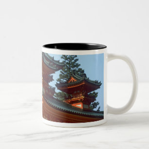 Tasse 2 Couleurs Japon, Kyoto, Temple coloré Heian Jingu,