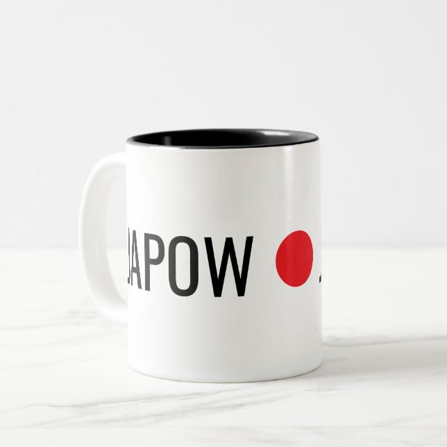 Tasse 2 Couleurs Japow Junkie  (Devant gauche)