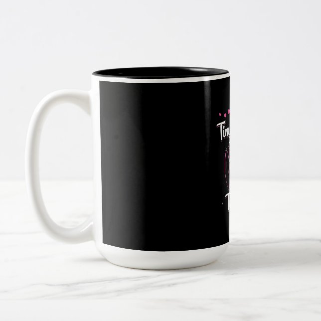 Tasse 2 Couleurs J'Apprends À Danser De Petits Humains (Gauche)