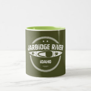 Tasse 2 Couleurs Jarbidge River Idaho Kayak