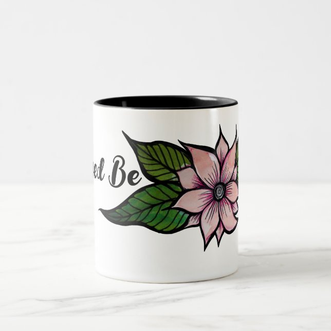 Tasse 2 Couleurs Jardin fleuri Jardin fleuri (Centre)