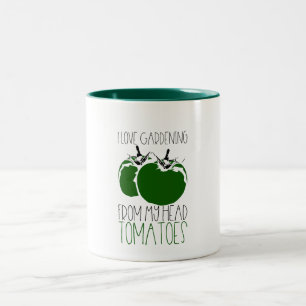Tasse 2 Couleurs Jardinage Tomates