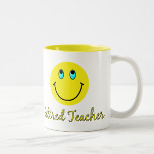Tasse 2 Couleurs JAUNE retiré de professeur