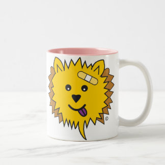 Tasse 2 Couleurs JayJay le visage de bouffe