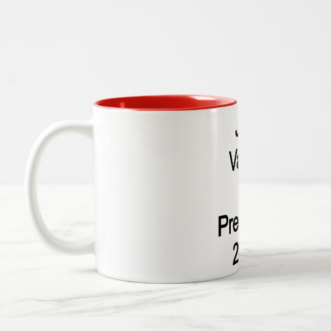 Tasse 2 Couleurs JD Vance pour le président 2028 (Gauche)