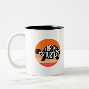 Tasse 2 Couleurs Je Braque Pour Les Tortues, Amateur De Tortue Anim