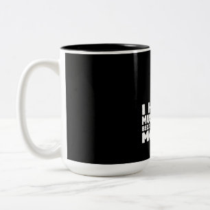 Tasse 2 Couleurs Je Chasse Des Champignons Parce Que Je N'Ai Pas De