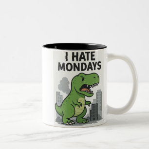 Tasse 2 Couleurs Je déteste les lundis