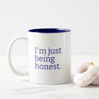 Tasse 2 Couleurs « Je dis juste la vérité » Dire la vérité avec sar