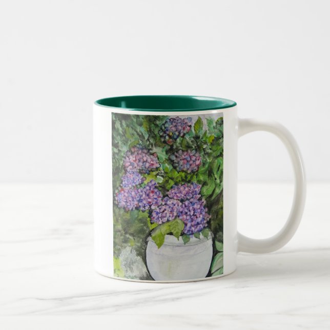 Tasse 2 Couleurs Je dois avoir des fleurs, toujours et toujours, Mo (Droit)