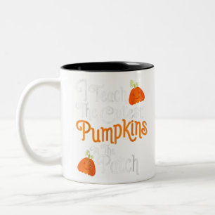 Tasse 2 Couleurs Je fais enseigner aux citrouilles les plus mignonn