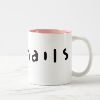 Tasse 2 Couleurs Je fais les clous/tasse classique