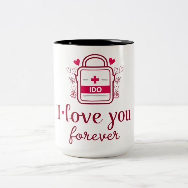 Tasse 2 Couleurs Je le fais (Centre)