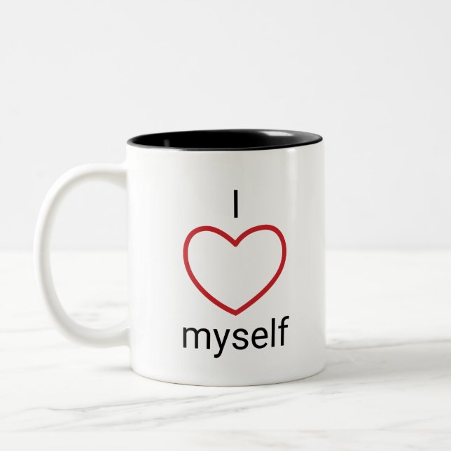 Tasse 2 Couleurs Je M'Aime (Gauche)