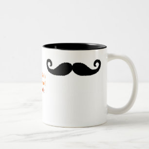 Tasse 2 Couleurs Je moustache