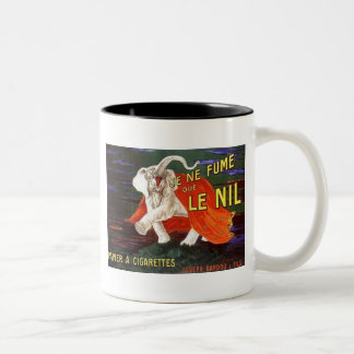 Tasse 2 Couleurs Je Ne Fume Que Le Nil Elephant Ad
