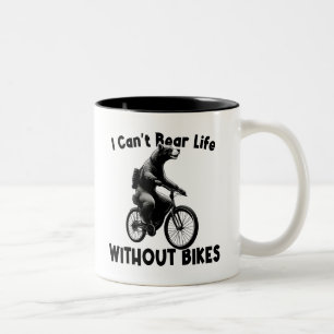 Tasse 2 Couleurs Je ne peux pas supporter la vie sans vélos