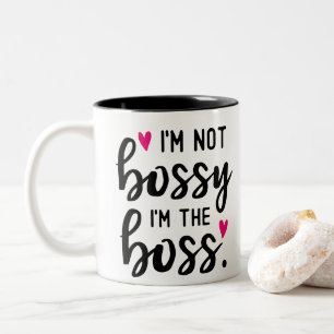 Tasse 2 Couleurs Je ne suis pas autoritaire