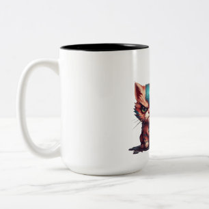 Tasse 2 Couleurs Je ne suis pas en colère, c'est juste mon visage"