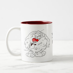 Tasse 2 Couleurs Je ne suis pas une personne de matin