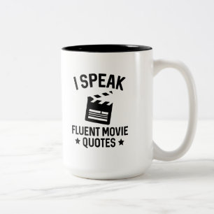 Tasse 2 Couleurs Je parle des citations fluidees de film
