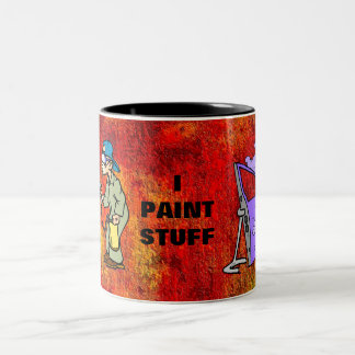 Tasse 2 Couleurs Je peins la substance