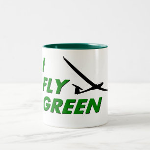Tasse 2 Couleurs Je pilote le VERT