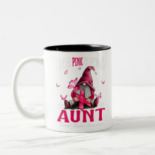 Tasse 2 Couleurs Je Porte Du Rose En Mémoire De Ma Tante Cancer Du 