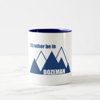 Je Préférerais Être À Bozeman Montana Mountain