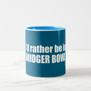 Tasse 2 Couleurs Je préférerais être à Bridger Bowl