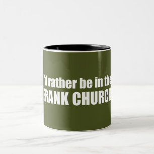 Tasse 2 Couleurs Je Préférerais Être Dans L'Église Frank
