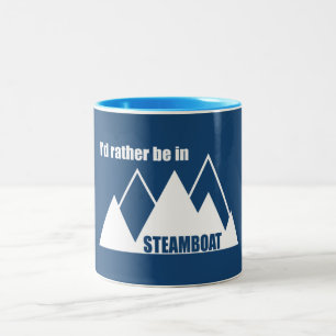 Tasse 2 Couleurs Je Préférerais Être Dans Steamboat Springs Colorad