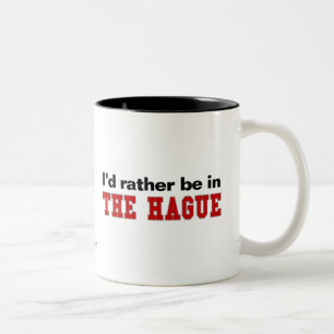 Tasse 2 Couleurs Je serais plutôt à la Haye