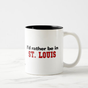 Tasse 2 Couleurs Je serais plutôt à St Louis